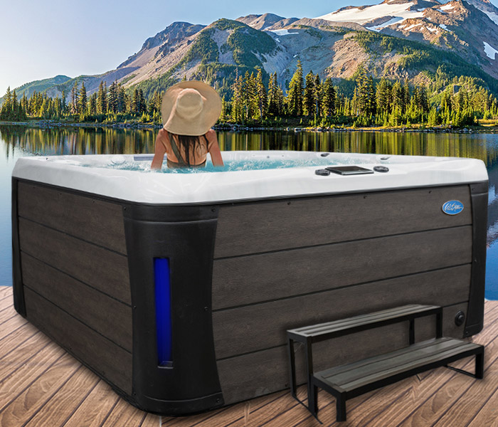 Calspas hot tub being used in a family setting - hot tubs spas for sale Omaha