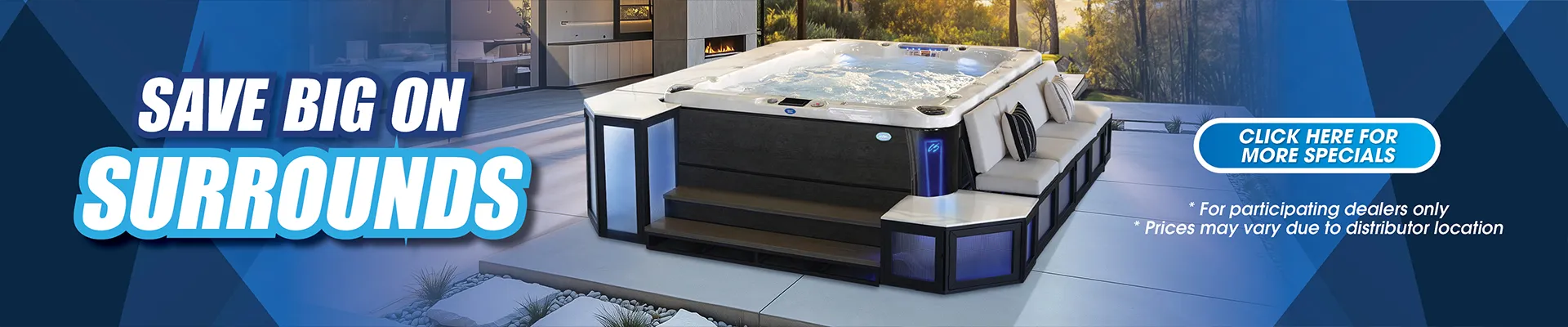 Calspas hot tub being used in a family setting - Omaha