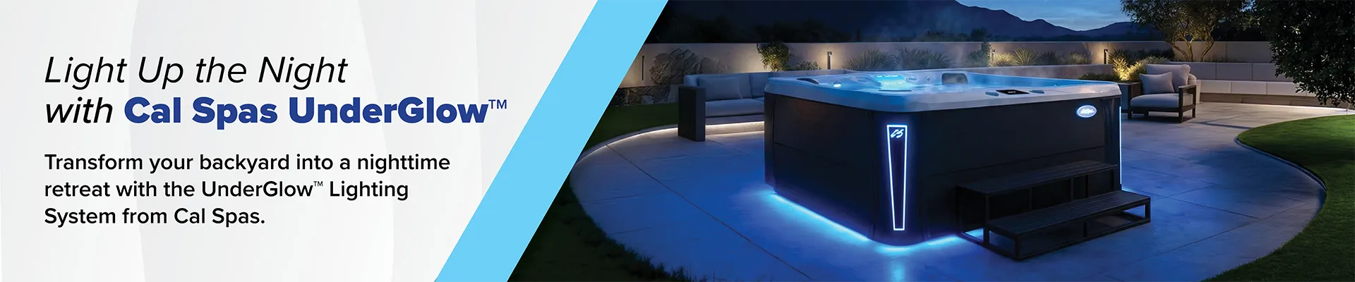 Calspas hot tub being used in a family setting - Omaha